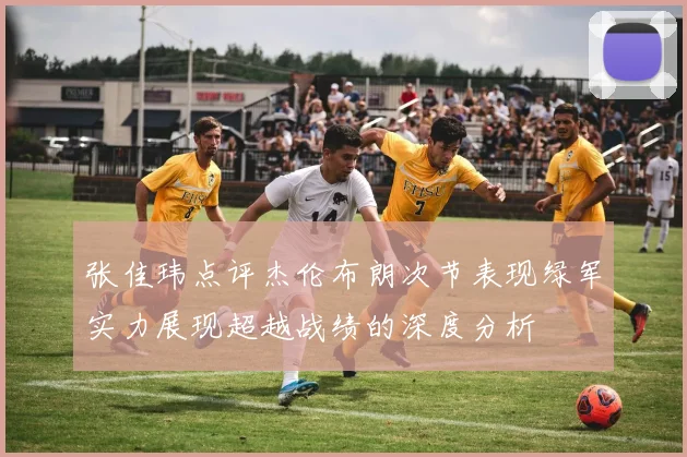 张佳玮点评杰伦布朗次节表现绿军实力展现超越战绩的深度分析