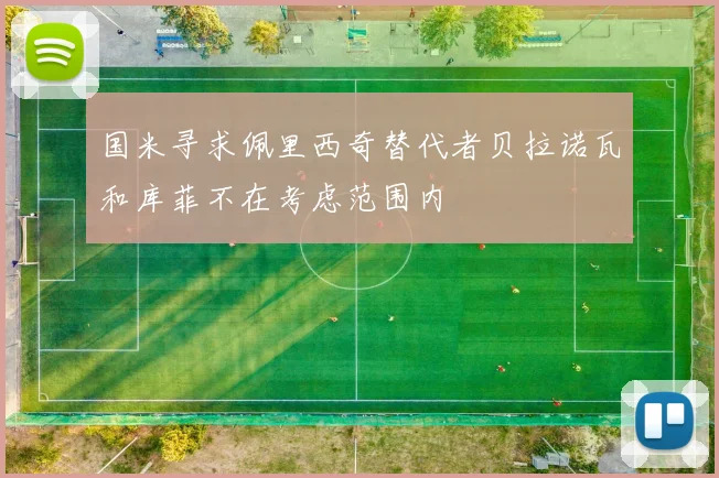 国米寻求佩里西奇替代者贝拉诺瓦和库菲不在考虑范围内